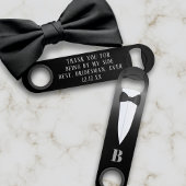 Hochzeit Danke Bridesman Tuxedo Flasche Opener Speed Flaschenöffner