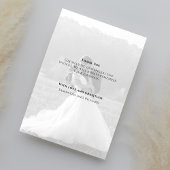 Hochzeit Danke, Calligraphy 2 Foto Dankeskarte