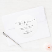 Hochzeit Danke, dass du aufkleber bist (Umschlag)