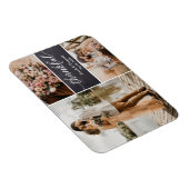 Hochzeit Danke, dass Sie Foto Collage Magnet (Rechte Seite)