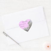 Hochzeit Danke, dass Sie Heart Sticker (Umschlag)