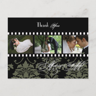 Hochzeit Danke, dass Sie Postkarten einfügen Ihre