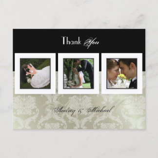 Hochzeit Danke, dass Sie Postkarten einfügen Ihre