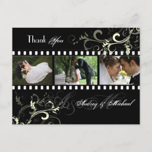 Hochzeit Danke, dass Sie Postkarten einfügen Ihre 