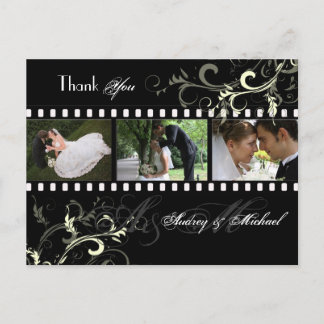 Hochzeit Danke, dass Sie Postkarten einfügen Ihre