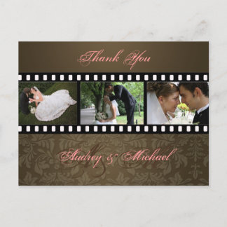 Hochzeit Danke, dass Sie Postkarten einfügen Ihre
