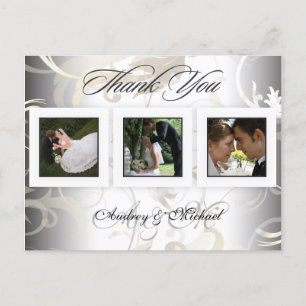 Hochzeit Danke, dass Sie Postkarten einfügen Ihre