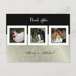 Hochzeit Danke, dass Sie Postkarten einfügen Ihre 