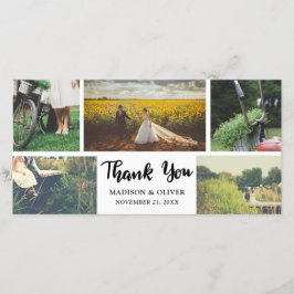 Hochzeit danke dir Skript fünf FotoCollage