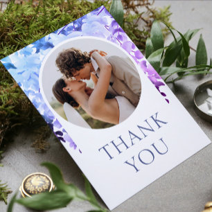 Hochzeit Danke Foto Aquarell Blumen