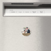 Hochzeit Danke, Foto Magnet (In Situ (Geschirrspüler))