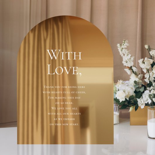 Hochzeit Danke für die Teilnahme Fensteraufkleber