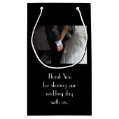 Hochzeit Danke Gastgeschenk Kleine Geschenktüte (Rückseite)