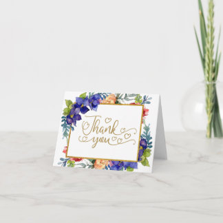 Hochzeit Danke | Glück Wasserfarben