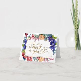 Hochzeit Danke | Glück Wasserfarben