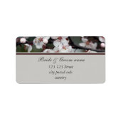 Hochzeit danke Ihnen Aufkleber, Karte, etc. Adressaufkleber (Vorne)