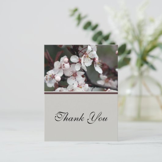 Hochzeit danke Ihnen Aufkleber, Karte, etc. Postkarte (Stehend Vorderseite)