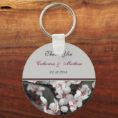 Hochzeit danke Ihnen Aufkleber, Karte, etc. Schlüsselanhänger (Vorderseite)