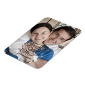 Hochzeit danke Ihnen Dankbarkeit Lieblings-Foto Magnet (Linke Seite)