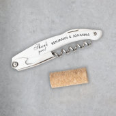 Hochzeit danke Ihnen für die von Ihnen bevorzugten Kellnermesser