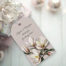 Hochzeit Danke Ihnen für Tags Süd Magnolia Geschenkanhänger