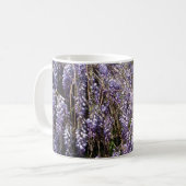 Hochzeit danke Ihnen Geschenk Wisteria Violet Kaffeetasse (Vorderseite Links)