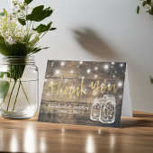 Hochzeit danke Ihnen Rustic Wood Mason Jar Lights