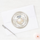 Hochzeit danke Ihnen Sticker für die Favoriten, Um (Umschlag)