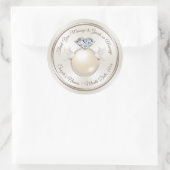 Hochzeit danke Ihnen Sticker für die Favoriten, Um (Tasche)