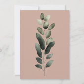 Hochzeit Danke Kartenspiel & Blush Taupe (Rückseite)