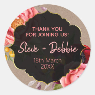 Hochzeit Danke Lippenbalsam Sojakerze Runder Aufkleber