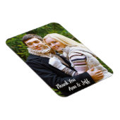 Hochzeit Danke, Magnet (Rechte Seite)