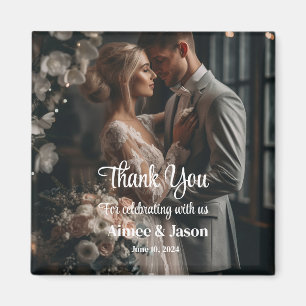 Hochzeit Danke Magnet