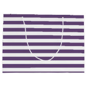 Hochzeit Danke mit Braut und Gräuelname Große Geschenktüte (Rückseite)