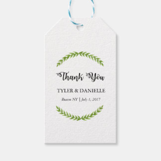 Hochzeit Danke Tag Geschenkanhänger