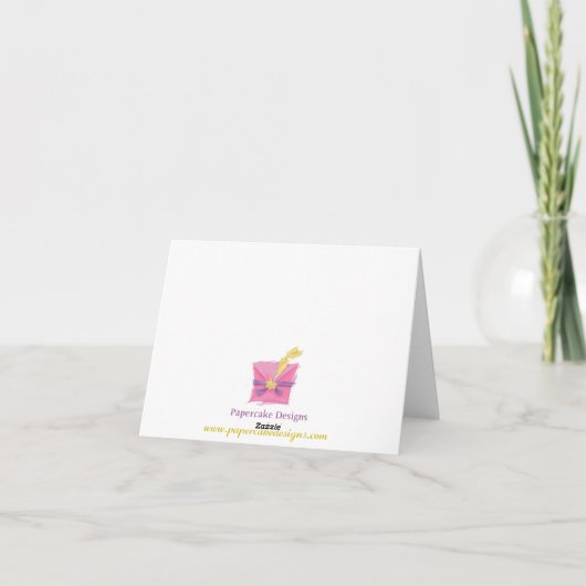 Hochzeit Danke: Weintrauben (Rückseite)