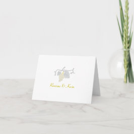 Hochzeit Danke: Weintrauben