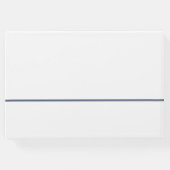 Hochzeit der Anemone-Blume Gästebuch (Rückseite)