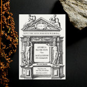 Hochzeit der antiken griechischen römischen Archit Save The Date