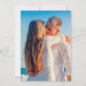 Hochzeit der Aquakultur Einladung (Rückseite)