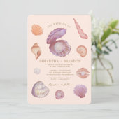 Hochzeit der Aquarellmühle Einladung (Stehend Vorderseite)