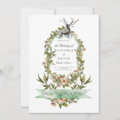 Hochzeit der bezauberten Waldschlucht Einladung (Vorderseite)