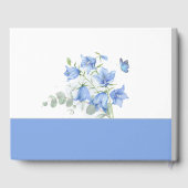 Hochzeit der Blauen Blume Gästebuch (Rückseite)