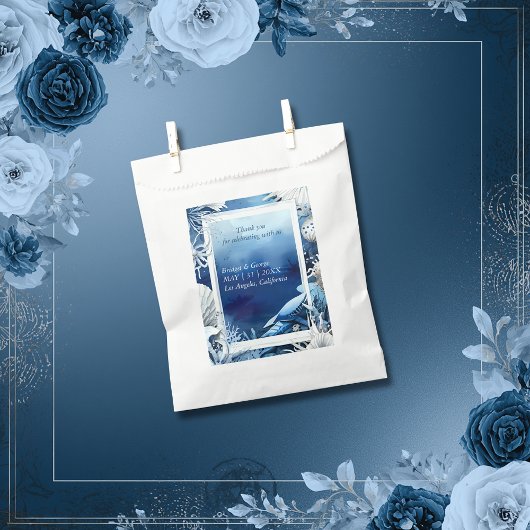 Hochzeit der blauen Küste Geschenktütchen