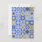 Hochzeit der blauen Lemonen Save The Date (Rückseite)