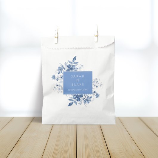Hochzeit der Blauen Toile Geschenktütchen