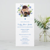 Hochzeit der Blauen Wildblume (Stehend Vorderseite)