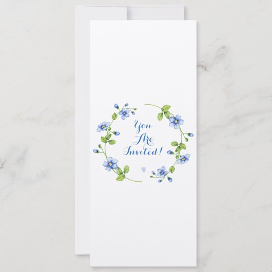 Hochzeit der Blauen Wildblume (Rückseite)