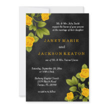 Hochzeit der Blume Black and Yellow Rose