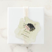 Hochzeit der Blume Geschenkanhänger (Beispiel)